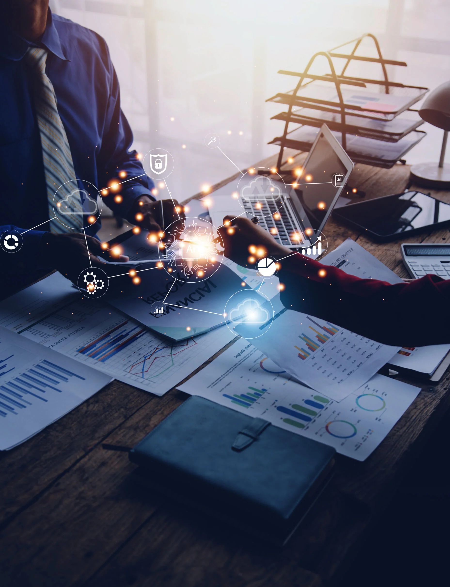 Digital transformation technology strategy, IoT, internet of things. transformation of ideas and the adoption of technology in business in the digital age, enhancing global business capabilities. Ai